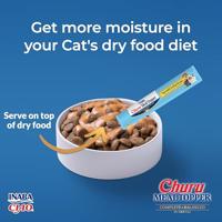 INABA Churu Meal Topper Tuna with scallop - Kattensnoepje - 4 x 14g - thumbnail