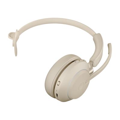 Jabra Evolve2 65 UC Mono Link380a - draadloze oortelefoon, beige