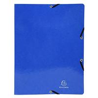 Exacompta Iderama ringmap, voor ft A4, 2 ringen van 15 mm, met elastosluiting, geassorteerde kleuren - thumbnail