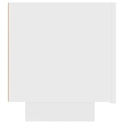 Nachtkastje 100x35x40 cm spaanplaat wit