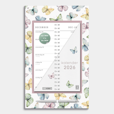 Vlinders Omslag Kalender 2026