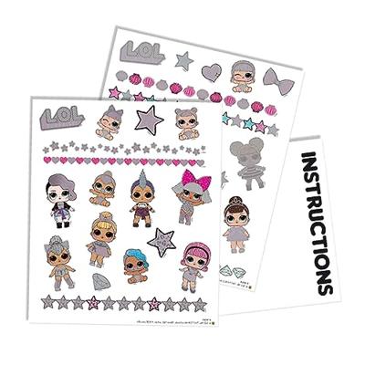L.O.L. ses metallic tattoos