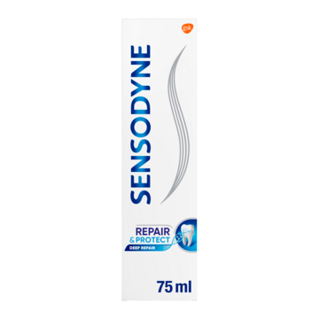 Sensodyne Tandpasta repair & protect 75 Milliliter Sensodyne Tandpasta repair & protect 75 Milliliter