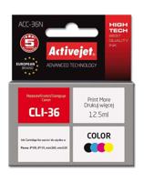Activejet ACC-36N (Canon CLI-36 vervanging; Supreme; 12,5 ml; kleur) - thumbnail
