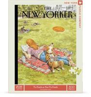 New York Puzzle Company To Fetch or Not To Fetch - 500 stukjes - thumbnail