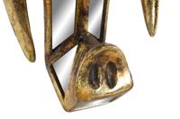 Wanddecoratie DKD Home Decor Spiegel Olifant Gouden Hars (41 x 11 x 38 cm) - thumbnail