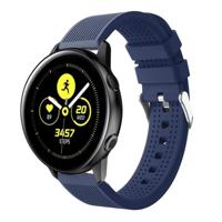 Smart Watch silicone polsband horlogeband voor Garmin VivoActive 3 (donkerblauw) - thumbnail