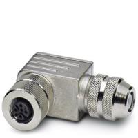 Phoenix Contact 1430433 Sensor/actuator connector, niet geassembleerd M12 Aantal polen (sensoren): 5 Bus, haaks 1 stuk(s) - thumbnail