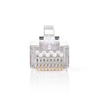 Nedis CCGB89302ME Netwerkconnector Rj45 (8p8c) Male - 10 Stuks Metaal - thumbnail