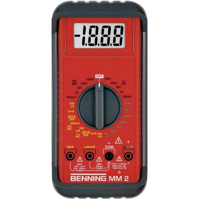 BENNING MM 2 Digitale Multimeter cat III 600v