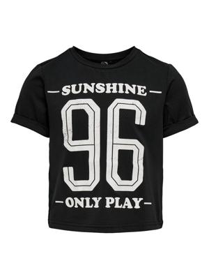 ONLY PLAY Girls sport T-shirt Min zwart/wit ONLY PLAY Girls sport T-shirt Min zwart/wit
