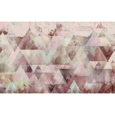 Noordwand Komar Pure Fotobehang Triangles Red - P018B-VD4
