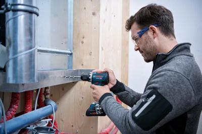Bosch Professional GSR 18V-90 C Accu schroefboormachine 18V PC 4.0 Ah in L-Boxx - 06019K6005 - thumbnail