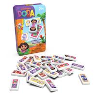 Dora - 28 Dominostenen - Metalen doos - Vanaf 4 jaar - Dora the Explorer - thumbnail
