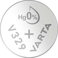 Varta Knoopcel 329 1.55 V 1 stuk(s) 37 mAh Zilveroxide SILVER Coin V329/SR731 NaBli 1 - thumbnail