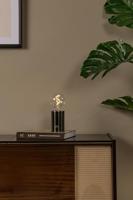 Lucide VIVO - Oplaadbare Tafellamp - Accu/Batterij - Ø 8 cm - LED Dimb. - E27 - 1x1W 2700K - Mat zwart chroom - thumbnail