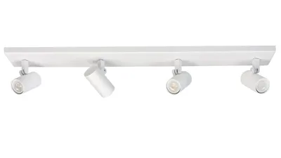 Highlight Spot Picollo 4 lichts L 65 cm incl mini GU10 wit