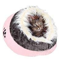 TRIXIE KATTENMAND IGLO MINOU ROZE / GRIJS 36X26X41 CM - thumbnail