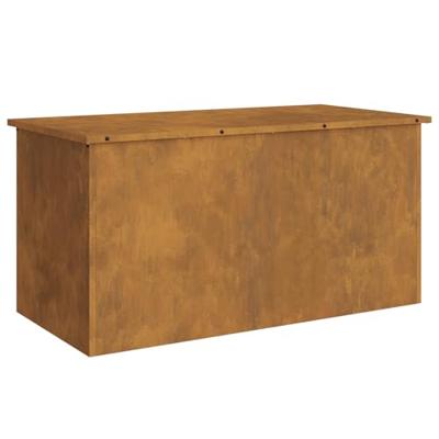 Buitenopslagdoos Bruin 100 x 50.5 x 50 cm Cortenstaal