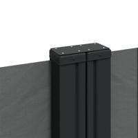 VidaXL Windscherm uittrekbaar 160x1200 cm antracietkleurig - thumbnail
