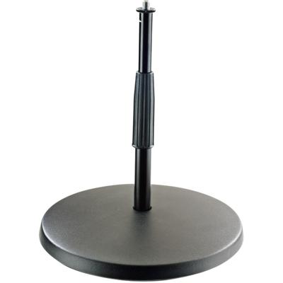 K&M 23320 Microfoon tafelstatief laag met ronde voet