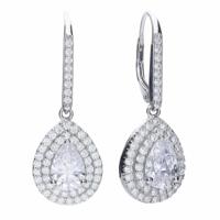 Oorbellen Dames Diamonfire 6220611082 3 cm - thumbnail