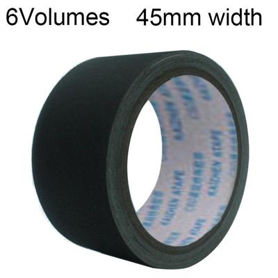 6 volumes duurzaam sterke zelfklevende waterdichte tapijt doek Base Tape Multi-Purpose grootte: 45 mm * 10 m (zwart)
