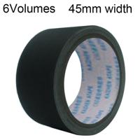 6 volumes duurzaam sterke zelfklevende waterdichte tapijt doek Base Tape Multi-Purpose grootte: 45 mm * 10 m (zwart) - thumbnail