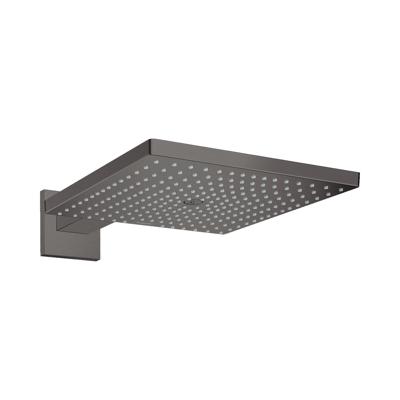 Hansgrohe Hoofddouche Raindance E 300 1jet Met Douche-arm Geborsteld Zwart Chroom Hansgrohe Hoofddouche Raindance E 300 1jet Met Douche-arm Geborsteld Zwart Chroom