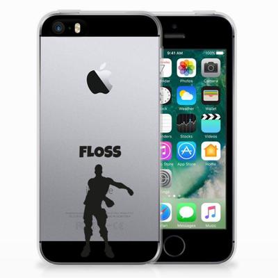 Apple iPhone SE | 5S Telefoonhoesje met Naam Floss Apple iPhone SE | 5S Telefoonhoesje met Naam Floss