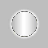 Badkamerspiegel Best Design Venetie LED Verlichting 60x60 cm Rond Gunmetal - thumbnail
