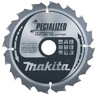Makita Afkortzaagblad voor Hout | Specialized: Noest/Spijker | Ø 190mm Asgat 20mm 40T - B-40593 - thumbnail