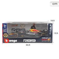 Auto Bburago F1 Race Oracle Red Bull Racing RB19 1:18 - thumbnail
