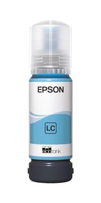 Epson 107 70ml Licht-Cyaan Inktcartridge voor de Ecotank Epson 107 70ml Licht-Cyaan Inktcartridge voor de Ecotank