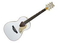 Gretsch G5021WPE Rancher Penguin Parlor White elektrisch-akoestische westerngitaar - thumbnail
