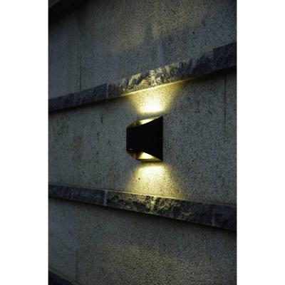 Lutec DODD AL5006 SW SMD LED-buitenlamp (wand) LED LED 6 W Zwart Lutec DODD AL5006 SW SMD LED-buitenlamp (wand) LED LED 6 W Zwart