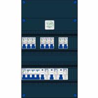 8 groepenkast 3 fase 400V 3 aardlekschakelaars 8 groepen hoofschakelaar 40A Gacia - thumbnail