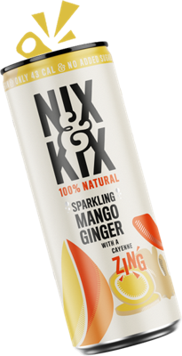 Mango ginger blikje 250 Milliliter Mango ginger blikje 250 Milliliter