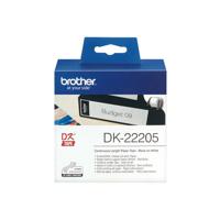 Brother Thermal Tape doorlopend 62mm wit - thumbnail