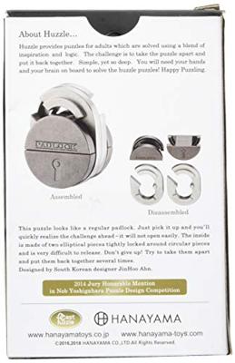 Eureka Huzzle cast breinpuzzel - padlock*****