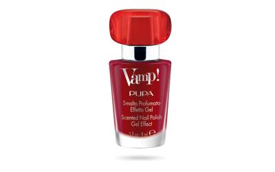 Pupa Milano - Pupa Vamp! Scented Nail Polish 9 ml 204 Passionate Red Nagellak Pupa Milano - Pupa Vamp! Scented Nail Polish 9 ml 204 Passionate Red Nagellak