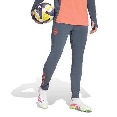 adidas Bayern München Trainingsbroek 2025-2026 Donkergrijs Oranje adidas Bayern München Trainingsbroek 2025-2026 Donkergrijs Oranje