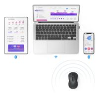 Hama Muis Bluetooth, Radiografisch Optisch Zwart 6 Toetsen 2400 dpi - thumbnail