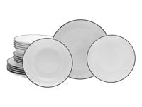Creatable Bordenset Luna Black Line 18-delig - thumbnail