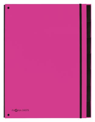 Sorteermap Pagna Trend A4 7 tabs donkerroze Sorteermap Pagna Trend A4 7 tabs donkerroze