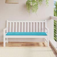 VidaXL Tuinbankkussen 150x50x3 cm oxford stof turquoise - thumbnail