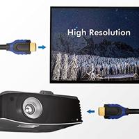 HDMI-Kabel met Ethernet LogiLink CH0061 Zwart 1 m - thumbnail