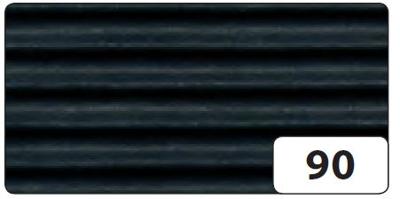 Golfkarton Folia E-golf 50x70cm 250gr nr90 zwart | 10 stuks