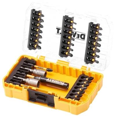 DeWalt Accessoires 33-delige FLEXTORQ Schroefbitset | In TOUGH CASE - DT70742T-QZ