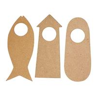 Creativ Company Deurhanger, afm 10x25 cm, 6 stuk/ 1 doos - thumbnail